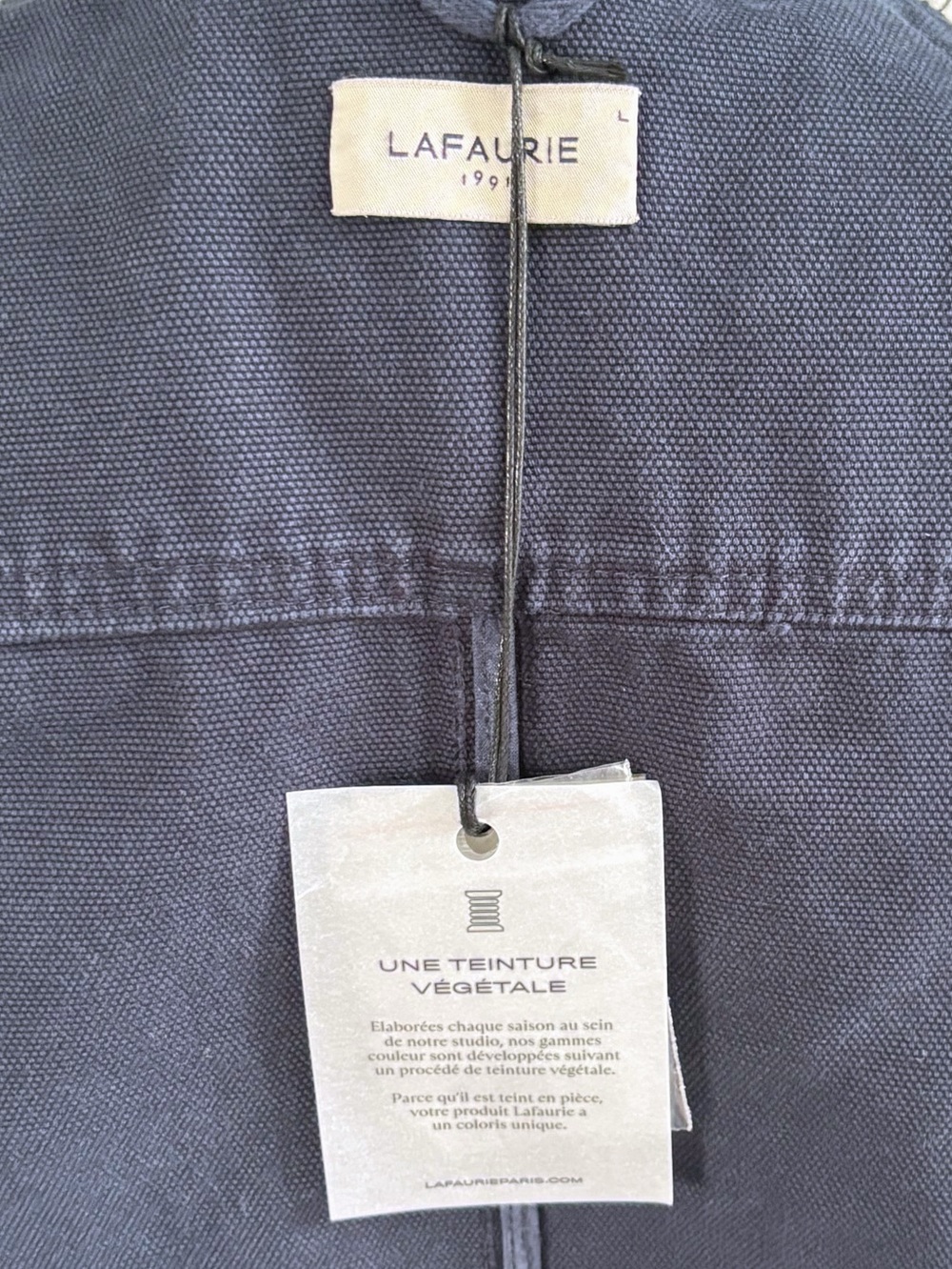 Lafaurie Braque Painter’s Jacket in heavy canvas -Blue | Large - Picture 11 of 15